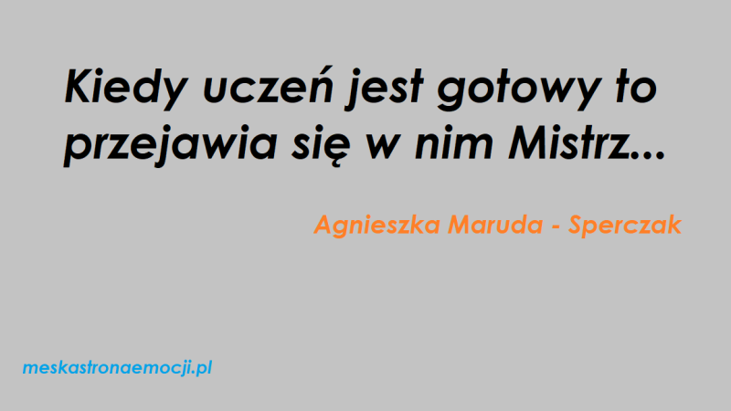 mistrz w gotowym uczniu